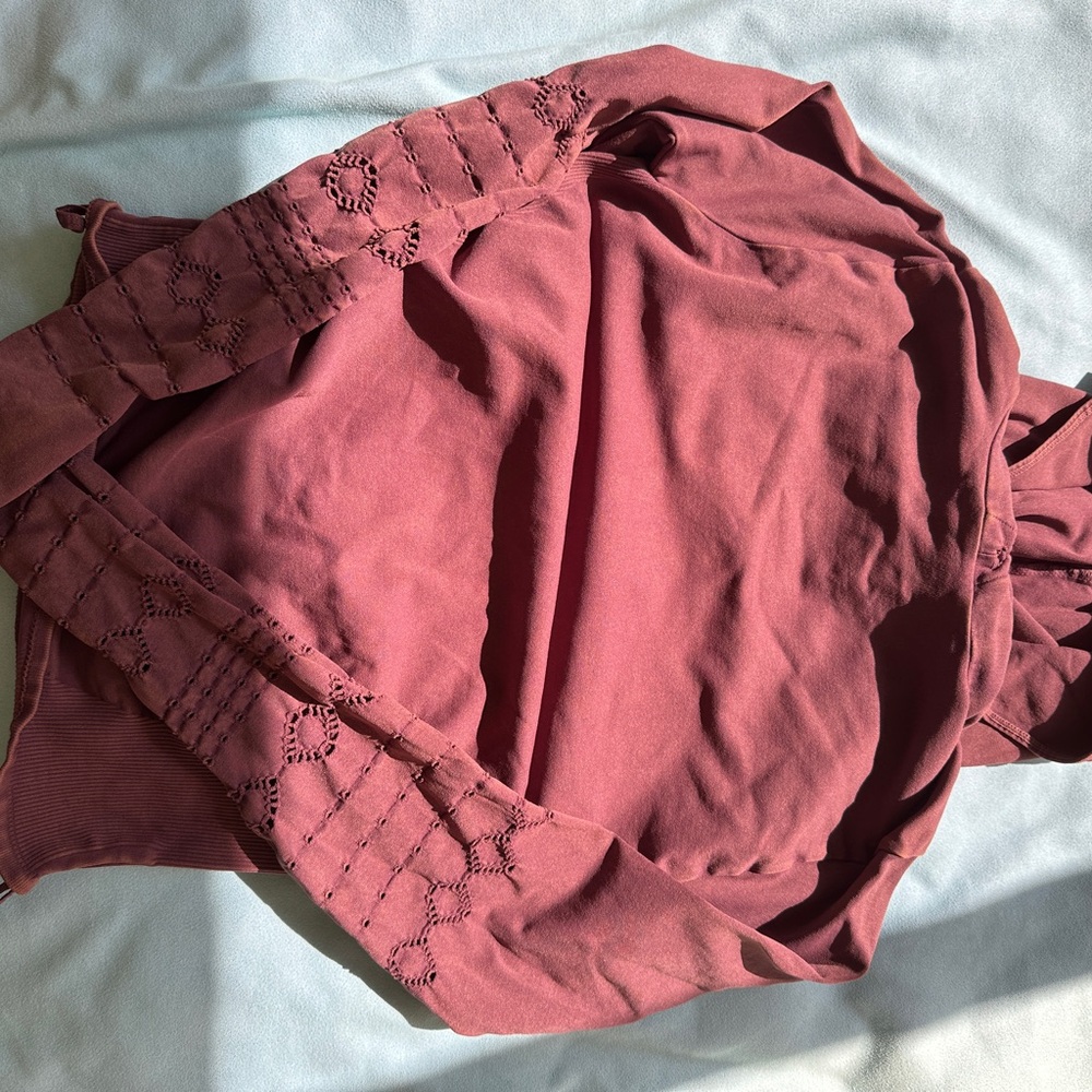 FP movement good Karma long sleeve hoodie size small